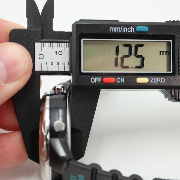 Relic by Fossil Black Digital Watch 42mm Alarm Chrono Timer w New Battery - Picture 3 of 15